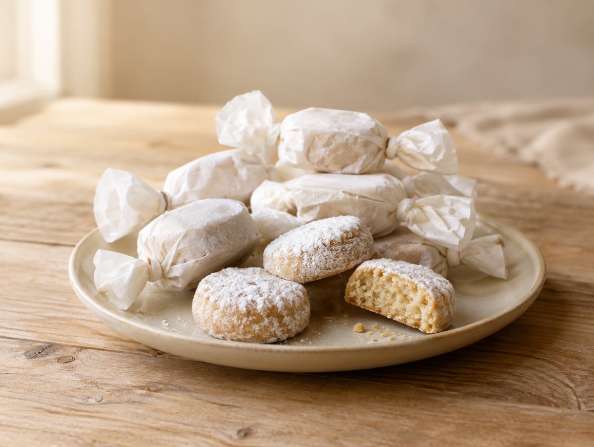 Polvorones de almendra